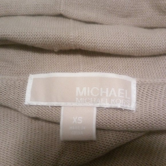 Michael KORS Sand Rayon Cardigan - Picture 4 of 5
